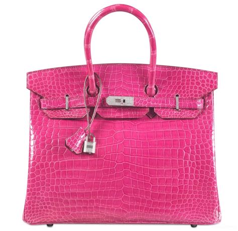 hermes birkin crocodile porosus lisse fuchsia|Hermès Birkin 35 Shiny Porosus Crocodile Review .